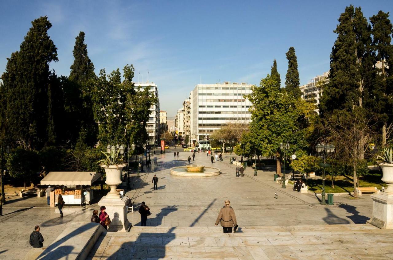 Athens' Heart Syntagma Metro Apartment Eksteriør bilde