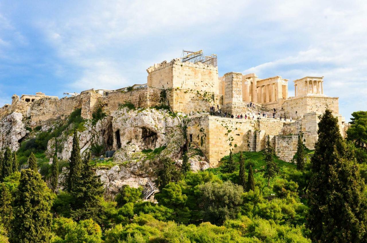 Athens' Heart Syntagma Metro Apartment Eksteriør bilde